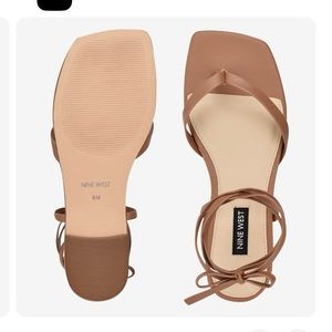 Nine West Ankle Wrap Sandals
